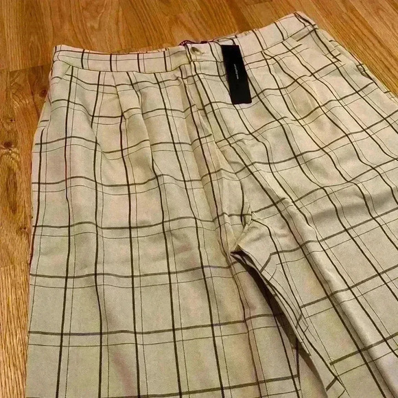 Plaid work pants - Picture 2 of 4